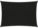 The Living Store Tenda Da Sole 160 G/M² Nera 3X4,5 M Hdpe
