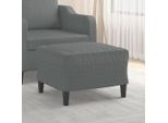 The Living Store Sgabello Grigio Scuro 60X50X41 Cm Tessuto