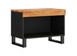 Mobile Tv Vidaxl 60X33X43,5 Cm In Legno Massiccio Di Acacia
