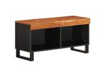 Mobile Tv 85X33X43,5 Cm In Legno Massiccio Di Acacia