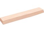 The Living Store Mensola A Muro 60X10X4 Cm In Rovere Massiccio Non Trattato