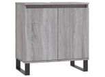 Vidaxl Mobile Da Bagno Grigio Sonoma 58X33X60 Cm Materiale A Base Di Legno