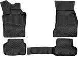 Tappetini 3D Element Per Bmw Serie 7, 2015->, Berlina, 4 Pz.