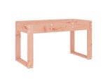 Panchina Da Giardino 80X38X45 Cm In Legno Massiccio Di Abete Douglas