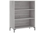 Libreria Grey Sonoma 69,5X32,5X90 Cm Materiale A Base Di Legno