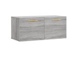 Vidaxl Armadio A Muro Grigio Sonoma 80X36,5X35 Cm Materiale In Legno