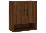 Vidaxl Armadio A Muro Marrone Effetto Rovere 60X31X70 Cm Materiale A Base Di Legno