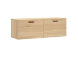 Vidaxl Armadio A Muro Rovere Sonoma 100X36,5X35 Cm Materiale Legno