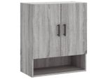Vidaxl Armadio A Muro Grigio Sonoma 60X31X70 Cm Materiale In Legno