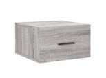Vidaxl Comodino A Parete Grigio Sonoma 35X35X20 Cm