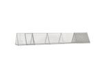 The Living Store Gabbia Per Conigli Grigio 504,5X80,5X71 Cm Acciaio Zincato