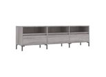 Mobile Tv Grigio Sonoma 150X30X44,5 Cm Materiale A Base Di Legno