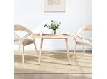 Piano Del Tavolo Rettangolare In Pino Massiccio 110X55X2,5 Cm