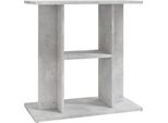 Vidaxl Supporto Per Acquario Grigio Cemento 60X30X60 Cm Materiale A Base Di Legno