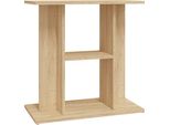 Vidaxl Supporto Per Acquario Rovere Sonoma 60X30X60 Cm Materiale A Base Di Legno