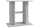 Vidaxl Supporto Per Acquario Grigio Sonoma 60X30X60 Cm Materiale A Base Di Legno