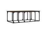 Syfax™ Tavolino Salotto Rovere Marrone 100X50X35,5Cm Legno Multistrato