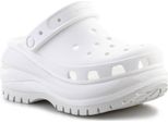 Sabot Del Marchio Crocs Del Modello Classic Mega Crush Clog Bianco