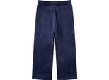 Vidaxl Pantaloni Da Bambino In Velluto Blu Scuro 128