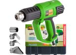 Pistola Ad Aria Calda Procraft PH2000 2000 Watt 50 - 600 °C + 4 Ugelli + Valigetta
