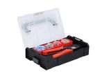 Assortimento Di Pinze A Crimpare E Capicorda Nws In Sortimo L-BOXX Mini 338-21, Dotato Di Pinze A Crimpare E Dei Capicorda Isolati Più Diffusi