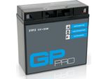 Batteria Al Gel GP-PRO 12V 22Ah 51913 GT19BL-BS Batteria Per Moto, Precaricata Sigillata Senza Manutenzione Simile A YT19BL-BS / 51814 / 52015