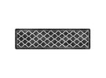 Vidaxl Tappeto Lavabile Bianco E Nero 80X300 Cm Antiscivolo