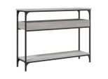 Consolle Con Ripiano Grigio Sonoma 100X29X75Cm In Materiale Ligneo