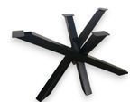Gambe Da Tavolo Mikado, Struttura Da Tavolo A Ragno, Struttura A Croce, Gambe Da Tavolo, Struttura Da Tavolo, Nero