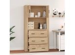 The Living Store Credenza Sonoma In Legno Di Rovere