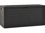 Vidaxl Scatola Da Giardino Antracite 116X44X55 Cm - Scatola Portaoggetti - Scatola Per Cuscini Da Giardino - Scatole Per Cuscini Da Giardino