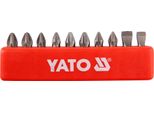 Set Di Punte Da 1/4" (6,3 Mm) 25 Mm Ph+Pz+Piatto 10 Pezzi"