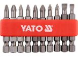 Set Di Punte Da 1/4" (6,3 Mm) 50 Mm Ph+Pz+Piatto 10 Pezzi"