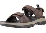 Sandali Del Marchio Skechers Del Modello Tresmen - Ryer Marrone