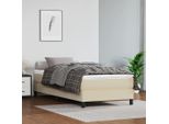 Vidaxl Materasso A Molle Insacchettate Crema 100X200X20 Cm In Pelle Finta - Materasso A Molle Insacchettate - Materassi A Molle Insacchettate - Materasso - Mobili Da Camera Da Letto