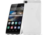Cadorabo Copertura Protettiva Per Huawei P8 Caso In Custodia Trasparente Telefono Cellulare Tpu Custodia In Silicone