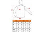 Neo Tools Maglia Con Cappuccio - Giacca Da Lavoro - Felpa Con Cappuccio Grigio - Giacca Casual Con Cappuccio - Taglia M
