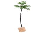 The Living Store Albero Di Palma Artificiale A Led Bianco Caldo 72 Led 120 Cm