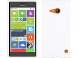 Cadorabo Cover Protettiva Per Nokia Lumia 730 Cover In Bianco Custodia Per Cellulare Tpu Custodia In Silicone