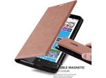 Cadorabo Cover Per Nokia Lumia 1320 Cover Protettiva In Marrone Custodia Per Cellulare Cover Chiusura Magnetica