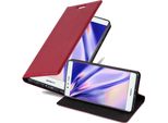 Cadorabo Custodia Per Huawei P9 Custodia Protettiva In Rosso Custodia Per Cellulare Cover Chiusura Magnetica