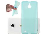 Cadorabo Cover Per Nokia Lumia 850 Cover Protettiva In Blu Custodia Protettiva In Silicone Tpu Cover Case