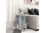 Vidaxl Tavolino Grigio Sonoma 50X30X50 Cm Materiale A Base Di Legno - Tavolino - Tavolini - Tavolino - Tavolo