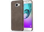 Cadorabo Custodia Protettiva Per Samsung Galaxy A5 2015 Cover In Marrone Custodia Rigida Telefono Cellulare Cover Ecopelle