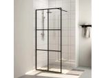 The Living Store Schermo Doccia Per Cabina Doccia Con Vetro Trasparente Esg 90X195 Cm