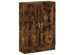 Libreria In Rovere Fumé 82,5X30,5X115 Cm Materiale In Legno