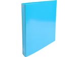 Exacompta 519292E Raccoglitore Ad Anelli Exacompta Iderama, Meccanismo A 4 Anelli, A4, Azzurro