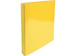 Exacompta 519299E Raccoglitore Ad Anelli Exacompta Iderama, Meccanismo A 4 Anelli, A4, Giallo