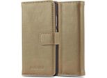 Cadorabo Cover Per Huawei P8 Lite 2015 Cover Protettiva In Marrone Cellulare Cover Libro Custodia Custodia