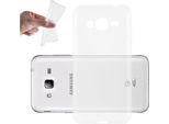 Cadorabo Cover Per Samsung Galaxy J3 2016 Cover Protettiva In Trasparente Cover Protettiva Tpu Silicone Cover Custodia